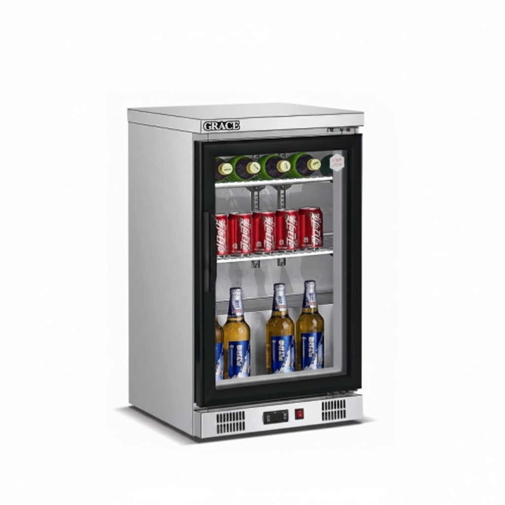 Wine And Beer Undercounter Fridge - 언더카운터 냉장고, 304 스테인리스 스틸 520x500x840mm