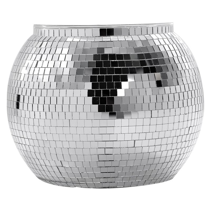 Ice Bucket Silver - GTBL 디스코 아이스 버킷, 8.8인치, 은색