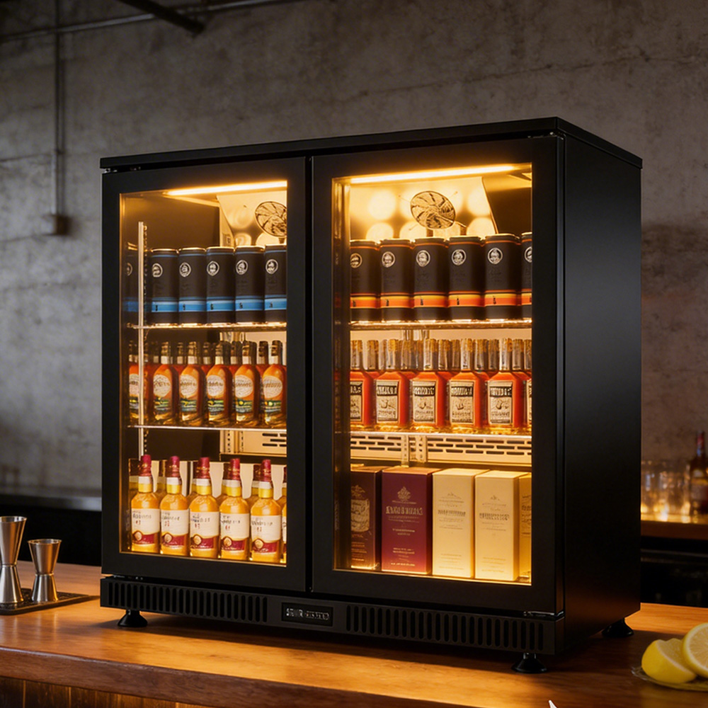 미니 음료 냉장고 3도어 바 냉장고 유리문 언더카운터  - Wine And Beer Undercounter Fridge 리뷰 및 가격