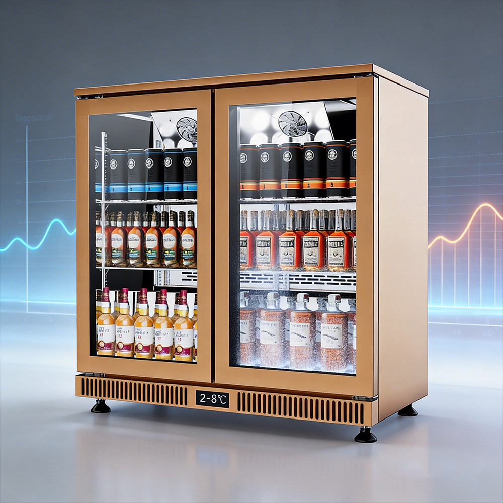 미니 음료 냉장고 3도어 바 냉장고 유리문 언더카운터  - Wine And Beer Undercounter Fridge 리뷰 및 가격