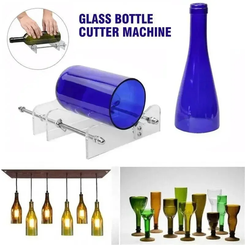 새로운 유리병 절단기, DIY 공예 프로젝트용 조절 가 - Beer Wine Kit 리뷰 및 가격