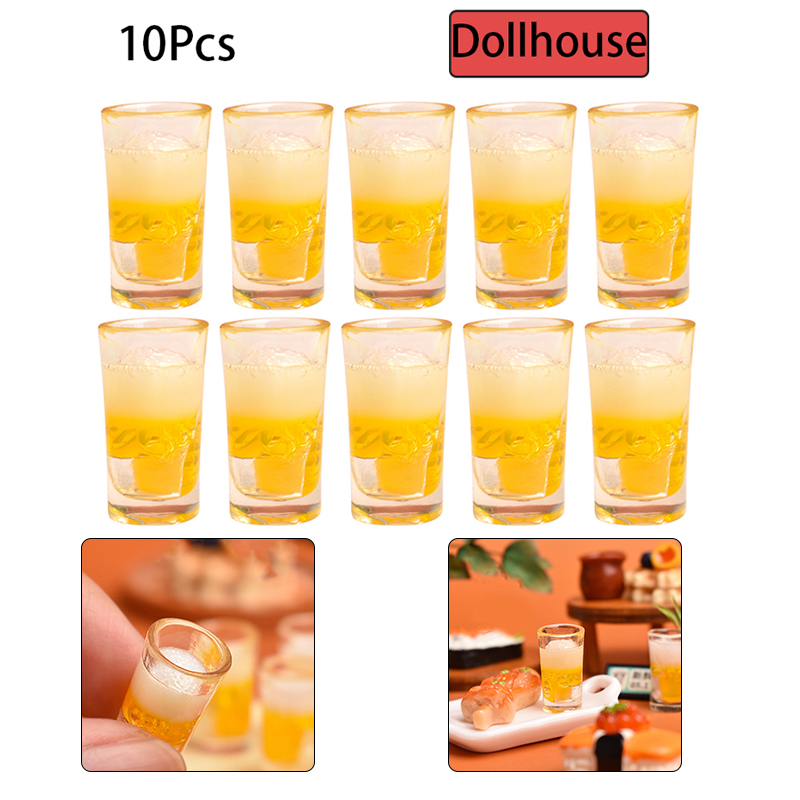 10개 미니어처 장난감 주방 맥주 컵 액세서리 음료 모 - Wine Beer House 리뷰 및 가격