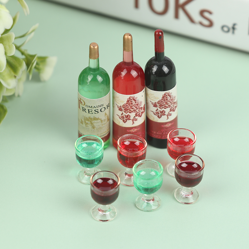 1/12 소형 와인 병 인형 집 주방 용품-미니 인형  - Wine Beer House 리뷰 및 가격