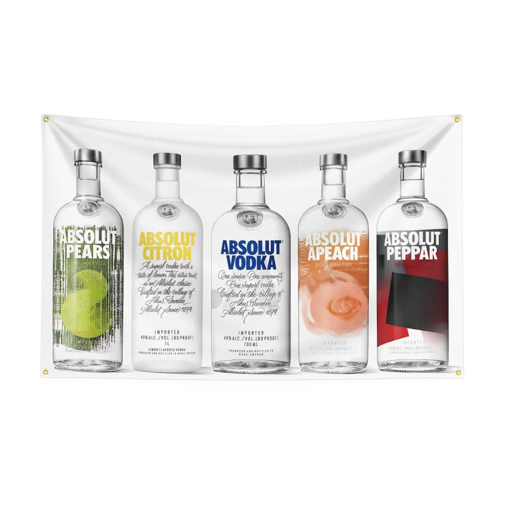 3×5ft A-Absolut 보드카 플래그 폴리에스테르 - Wine Vodka Beer 리뷰 및 가격