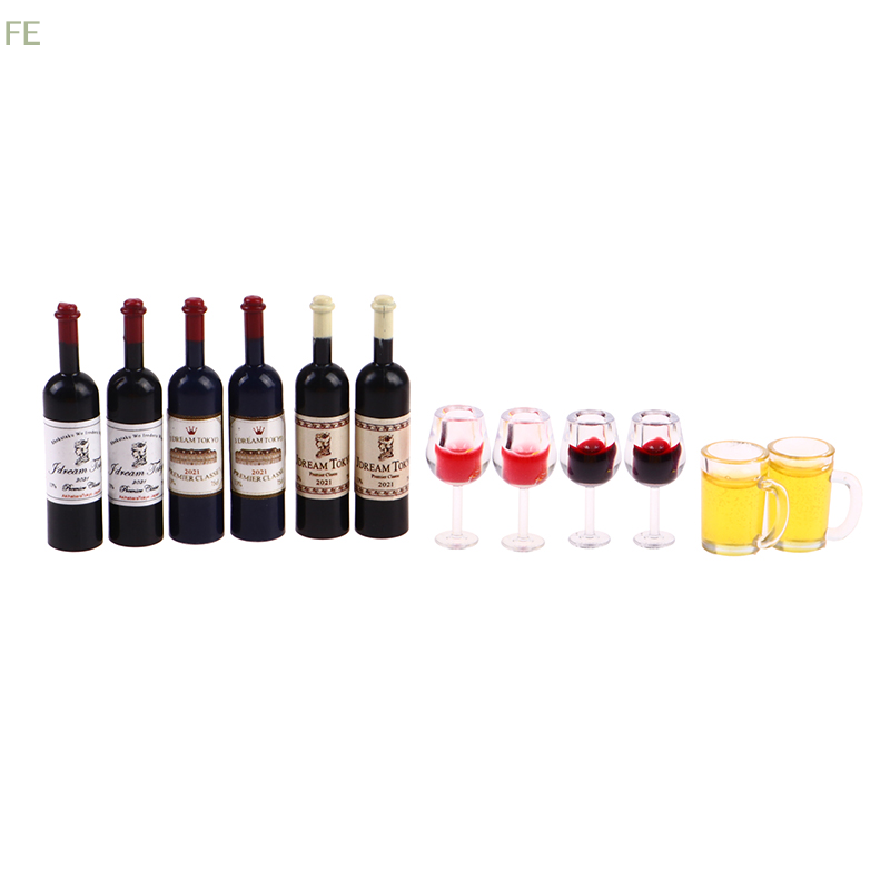 [FE] 새로운 패션 고품질 5Pcs 1:12 인형 집 - Wine Beer House 리뷰 및 가격