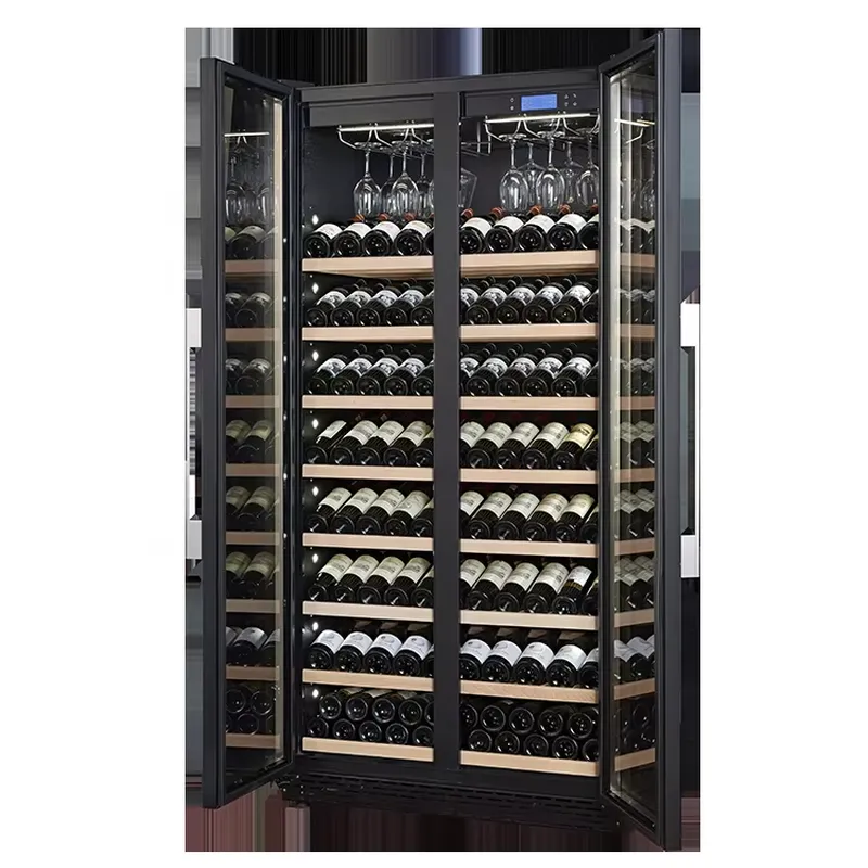 735L 대용량 와인 냉장고 맥주 음료 쿨러 유리 도어 - Wine Beer Dual Zone 리뷰 및 가격
